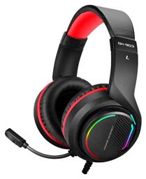 7.1 Surround RGB GH-903 Over Ear Κόκκινο Xtrike Me