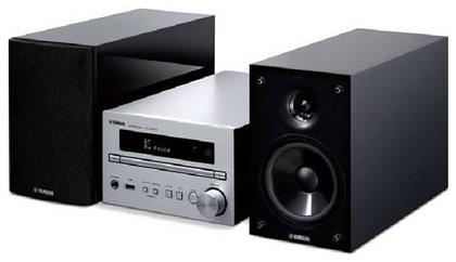 Ηχοσύστημα 2.0 MCR-B370D 40W με CD / Digital Media Player και Bluetooth Ασημί Yamaha