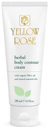 Herbal Body Contour Cream Κρέμα για Σύσφιξη Σώματος 250ml Yellow Rose
