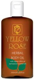 Herbal Λάδι Μασάζ 200ml Yellow Rose