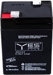 Yes Power MK6-4.5 Μπαταρία UPS με Χωρητικότητα 4.5Ah και Τάση 6V από το e-shop