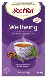 Μαύρο Τσάι Βιολογικό Προϊόν Wellbeing 17 Φακελάκια 520.2gr Yogi Tea