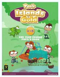 York Islands Gold Junior A & B (one Year) Sb (+ Cut-outs & E-book ) - Pearson