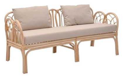 Ytrone Παγκάκι Εξωτερικού Χώρου Rattan με Μαξιλάρια 166x61.5x71cm - Pakketo