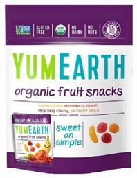 Organic Fruit Snacks με Γεύση Φρούτων 50gr YumEarth