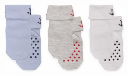 Παιδικές Κάλτσες Αντιολισθητικές Πολύχρωμο 3 Ζευγάρια Yumese