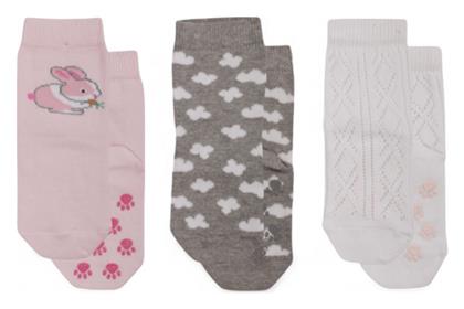 Παιδικές Κάλτσες Αντιολισθητικές Πολύχρωμο 3 Ζευγάρια Yumese