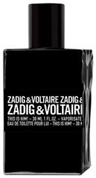 This Is Him! Eau de Toilette 30ml Zadig & Voltaire