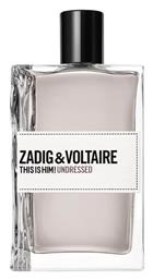 This Is Him! Undressed Eau de Toilette 100ml Zadig & Voltaire