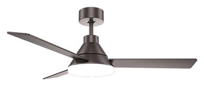 Ανεμιστήρας Οροφής 132cm με Φως και Τηλεχειριστήριο Καφέ Zambelis Lights