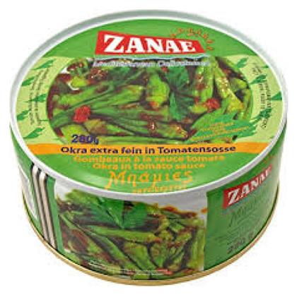 Έτοιμα Γεύματα Μπάμιες Λαδερές 280gr Ζαναε