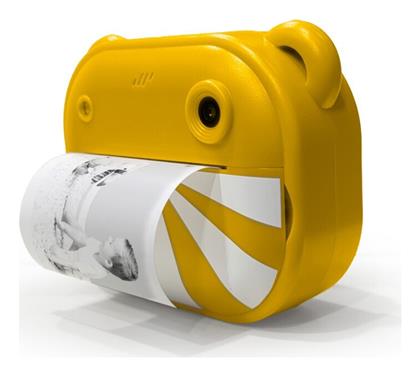 ZA-INSTCAM-01 Παιδική Φωτογραφική Μηχανή 48MP με Θερμική Εκτύπωση Κίτρινη Zazu Kids