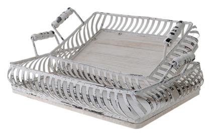 Διακοσμητικός Δίσκος Ξύλινος Zen Collection