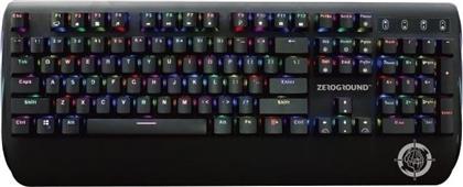 Zeroground KB-2700G Sakimo Gaming Μηχανικό Πληκτρολόγιο με Outemu Blue διακόπτες και RGB φωτισμό (Αγγλικό US) από το Mozik