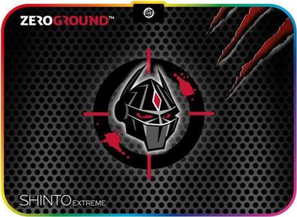 Zeroground Shinto Extreme v2 Gaming Mouse Pad Medium 350mm με RGB Φωτισμό Μαύρο από το Mozik
