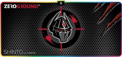 Zeroground Shinto Ultimate Gaming Mouse Pad XXL 900mm με RGB Φωτισμό Μαύρο από το e-shop