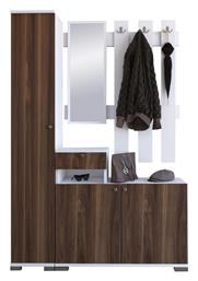 Zikhona Έπιπλο Εισόδου με Καθρέπτη / Κρεμάστρα & Παπουτσοθήκη 120x33x177εκ. ArteLibre