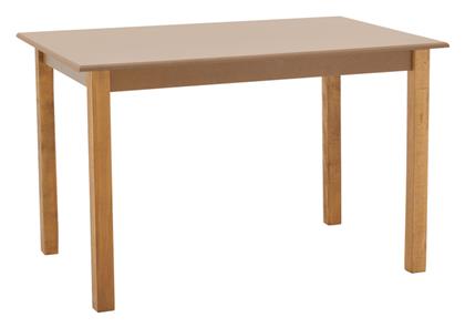 Zolenio Τραπέζι από Μασίφ Ξύλο Καρυδί 120x80x76εκ. Pakketo