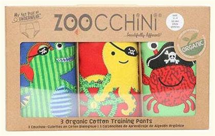 Παιδικό Σετ με Βρακάκια Πολύχρωμα 3τμχ Zoocchini