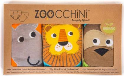 Zoocchini Παιδικό Σετ με Βρακάκια Πολύχρωμα Safari 3τμχ από το Spitishop