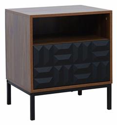 Zuma Ξύλινο με Μεταλλικά Πόδια Καφέ 51.5x40x51.5cm 09-2005 - Liberta