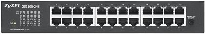 GS-1100-24E Unmanaged L2 Switch με 24 Θύρες Gigabit (1Gbps) Ethernet Zyxel