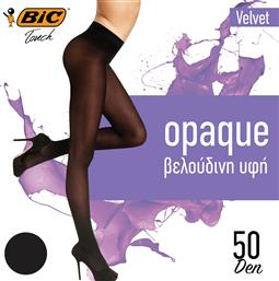 Bic Velvet Οpaque Γυναικείο Καλσόν 50 Den Μαύρο