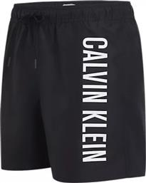 Calvin Klein Ανδρικό Μαγιό Βερμούδα Μαύρη με Σχέδια από το Modivo