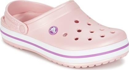 Crocs Crocband Γυναικεία Παπούτσια Θαλάσσης Pearl Pink / Wild Orchid από το Spartoo