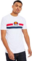 Ellesse Ανδρικό T-shirt Λευκό με Λογότυπο από το Troumpoukis