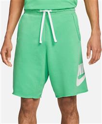 Nike Club Alumni Αθλητική Ανδρική Βερμούδα Πράσινη