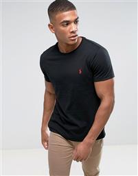 Ralph Lauren Ανδρικό T-shirt Κοντομάνικο Μαύρο από το Spartoo