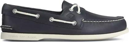 Sperry Top-Sider Authentic Original Δερμάτινα Ανδρικά Boat Shoes σε Μπλε Χρώμα από το Z-mall
