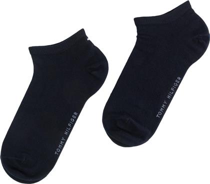 Tommy Hilfiger Ανδρικές Μονόχρωμες Κάλτσες Μπλε 2Pack