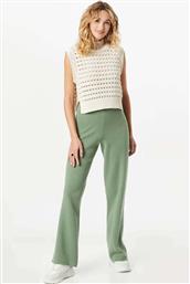 Vero Moda Γυναικείο Υφασμάτινο Παντελόνι σε Loose Εφαρμογή Πράσινο